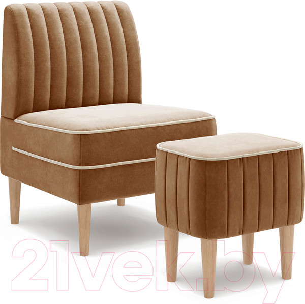 Изображение товара Пуф Monofix Амма (охра №62)