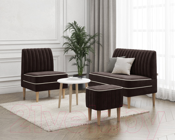 Изображение товара Диван Monofix Амма (коричневый №24)