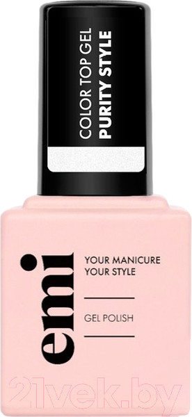 Изображение товара Топ для гель-лака E.Mi E.MiLac Color Top Purity Style (9мл)