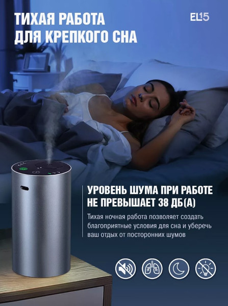 Изображение товара Автоматический освежитель воздуха EL15 PD001-1 (58083), (белый)