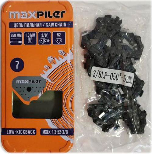 Изображение товара Цепь для пилы Maxpiler MXLK-1.3-52-3/8