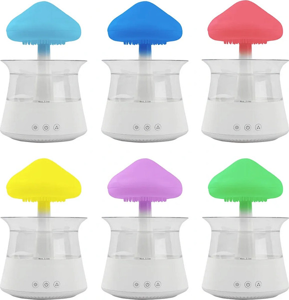 Изображение товара Ультразвуковой увлажнитель воздуха EL15 Гриб CH06-1 (белый)