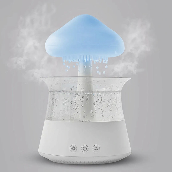 Изображение товара Ультразвуковой увлажнитель воздуха EL15 Гриб CH06-1 (белый)
