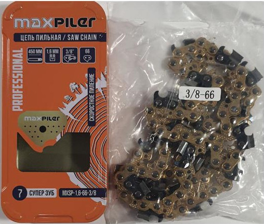 Изображение товара Цепь для пилы Maxpiler MXSP-1.6-66-3/8