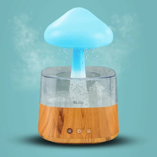 Изображение товара Ультразвуковой увлажнитель воздуха EL15 Гриб CH08-2 (дерево)