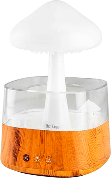 Изображение товара Ультразвуковой увлажнитель воздуха EL15 Гриб CH08-2 (дерево)
