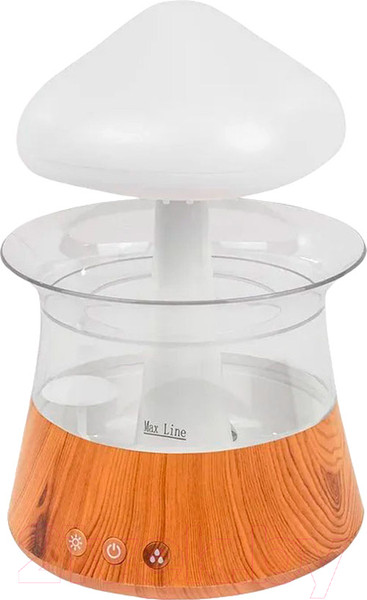 Изображение товара Ультразвуковой увлажнитель воздуха EL15 Гриб CH06-2 (дерево)