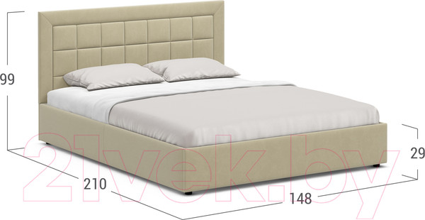 Изображение товара Полуторная кровать Moon Family 1251 / MF010231