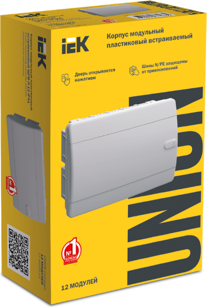 Изображение товара Бокс пластиковый IEK Union Compact / UIC-KP13-V-12-41-K01
