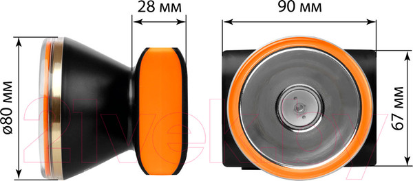 Изображение товара Фонарь TDM SQ0350-0076