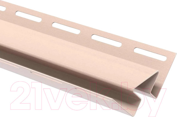 Изображение товара Угол для сайдинга Технониколь Оптима внутренний / 4523485 (вереск, 3м)