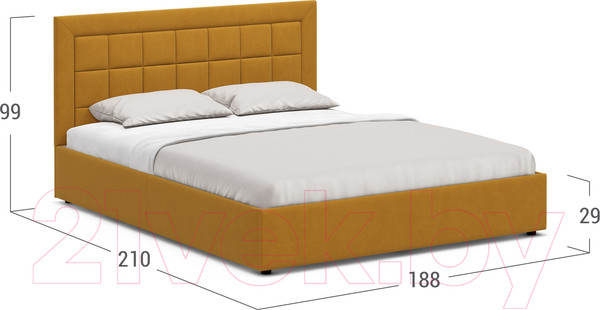Изображение товара Двуспальная кровать Moon Family 1251 / MF010175