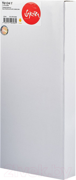 Изображение товара Контейнер с чернилами Sakura Printing SIC13T01D400