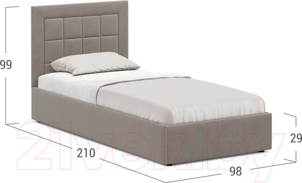 Изображение товара Односпальная кровать Moon Family 1251 / MF010057