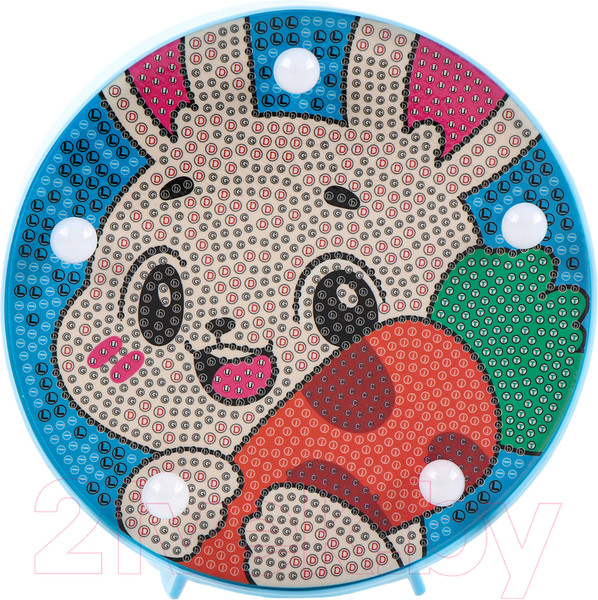 Изображение товара Набор алмазной вышивки Школа талантов Ночник. Зайка / 10251463