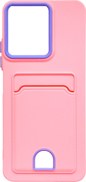 Изображение товара Чехол-накладка Case Matte Card Xiaomi Redmi Note 12 4G (розовый матовый)
