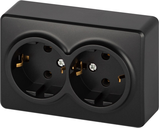 Изображение товара Розетка ЭРА Эксперт 11-2205-05 / Б0063047 (антрацит)