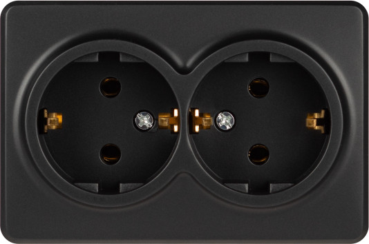 Изображение товара Розетка ЭРА Эксперт 11-2205-05 / Б0063047 (антрацит)