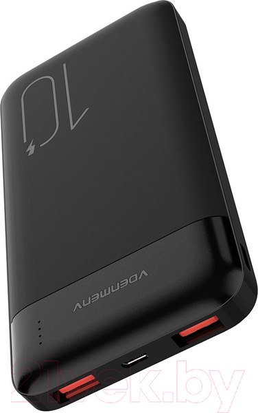 Изображение товара Портативное зарядное устройство VDENMENV DP36 10000mAh (черный)