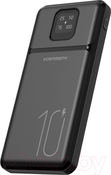 Изображение товара Портативное зарядное устройство VDENMENV DP38 10000mAh (черный)