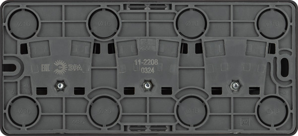 Изображение товара Розетка ЭРА Эксперт 11-2208-05 / Б0063007 (антрацит)