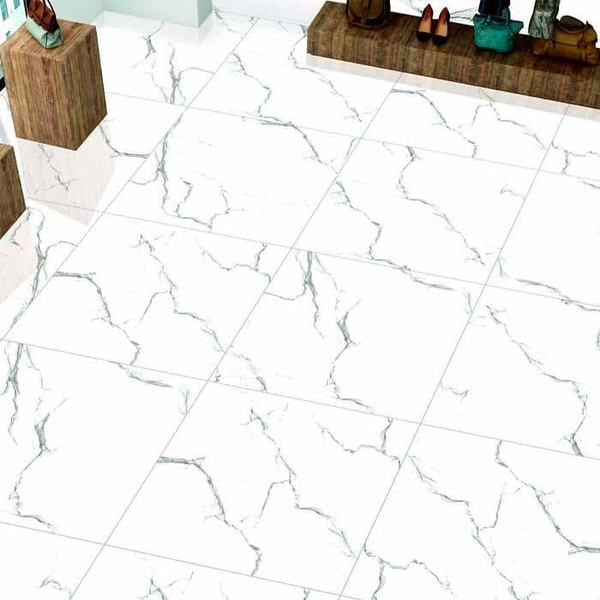 Изображение товара Плитка Maimoon Ceramica Glossy Gemini White (600x600)