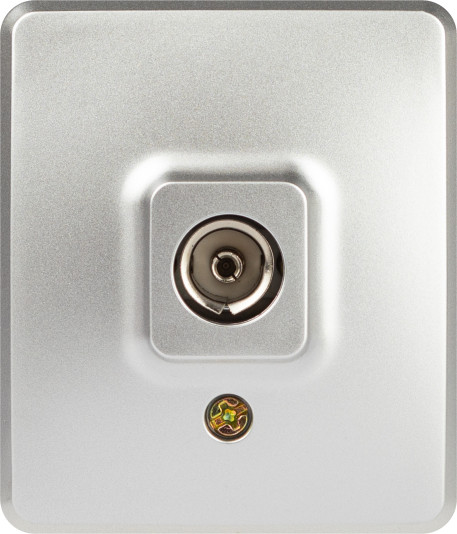 Изображение товара Розетка ЭРА Эксперт 11-3201-03 / Б0062996 (алюминий)