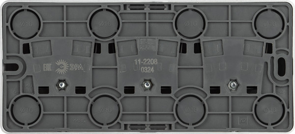 Изображение товара Розетка ЭРА Эксперт 11-2208-03 / Б0063010 (алюминий)