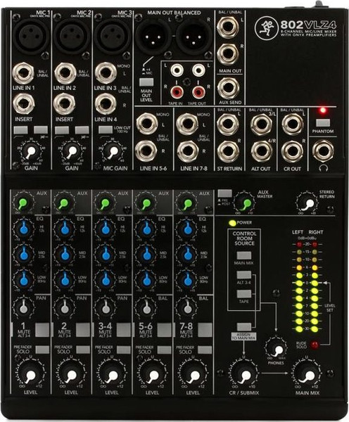 Изображение товара Микшерный пульт MACKIE 802 VLZ 4