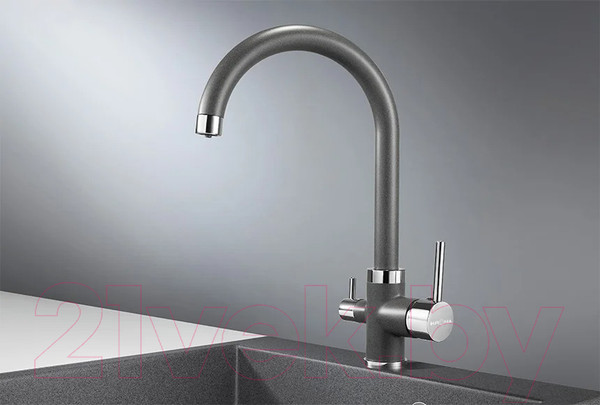 Изображение товара Смеситель Krona Brunnen H270 1 / КА-00006916 (графит)