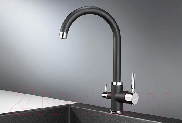 Изображение товара Смеситель Krona Brunnen H270 1 / КА-00006917 (черный)