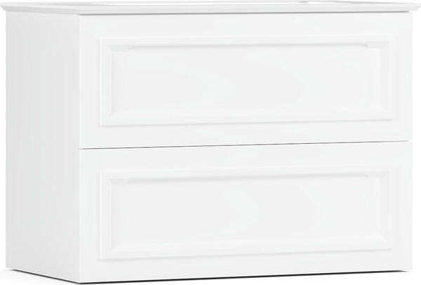 Изображение товара Тумба под умывальник Belux София НП 75-02 (1, белый глянцевый)