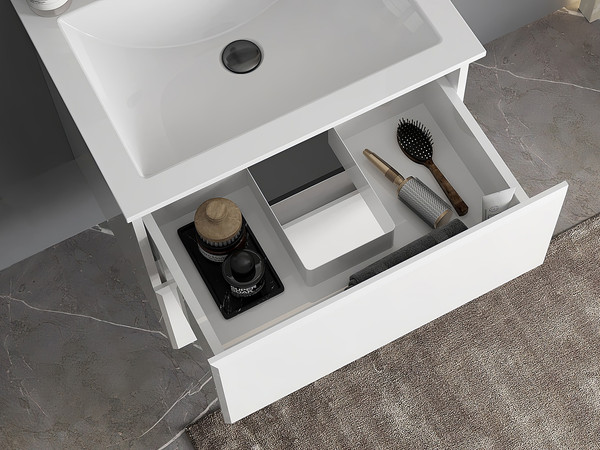 Изображение товара Тумба под умывальник Belux Тоскана НП 60-02 (1, белый глянцевый)