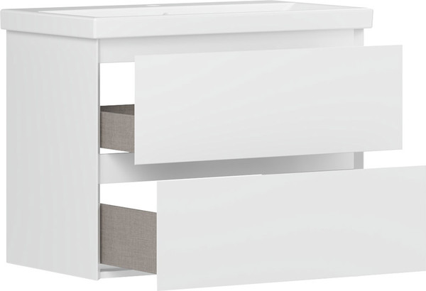 Изображение товара Тумба под умывальник Belux Турин НП 70-02 (1, белый глянцевый)