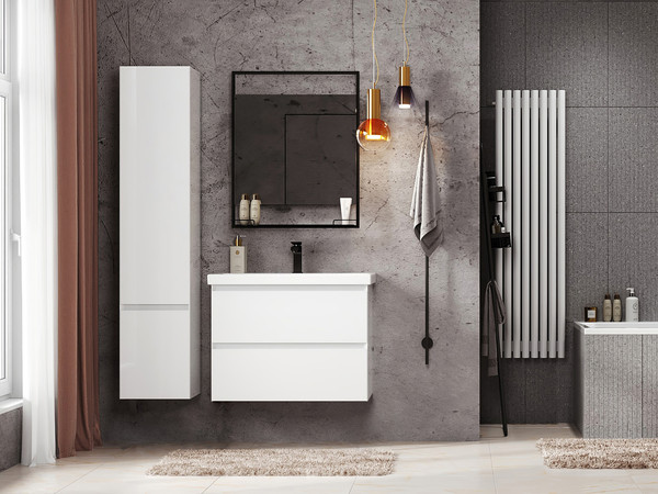 Изображение товара Тумба под умывальник Belux Турин НП 70-02 (1, белый глянцевый)