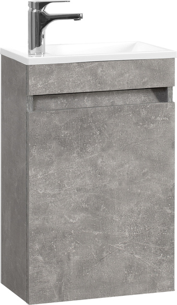 Изображение товара Тумба под умывальник Belux Чикаго НП 40 (31, бетон чикаго светло-серый)