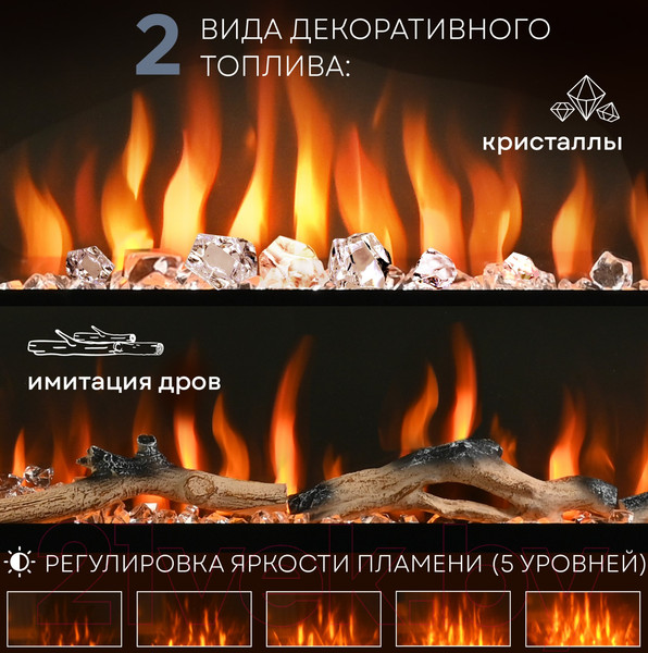 Изображение товара Электрокамин PLANTA PFP-INS150