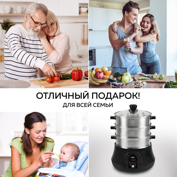 Изображение товара Пароварка стационарная GFGRIL GFS-11D