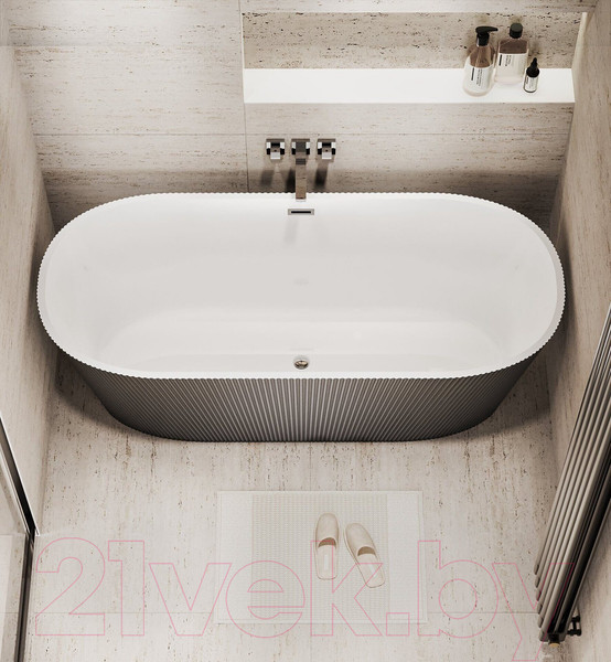 Изображение товара Ванна акриловая Grossman GR-27021MB Forta 170x75