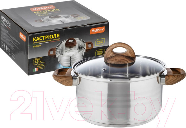 Изображение товара Кастрюля Mallony Foresta / 106802