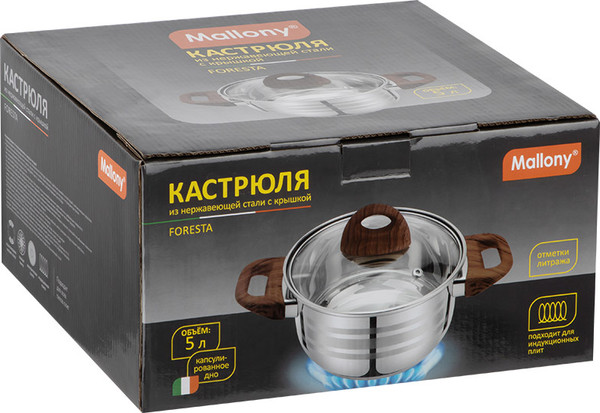 Изображение товара Кастрюля Mallony Foresta / 106803