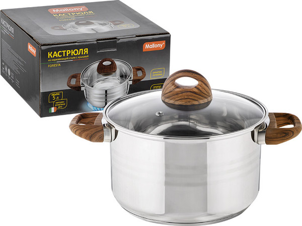 Изображение товара Кастрюля Mallony Foresta / 106803