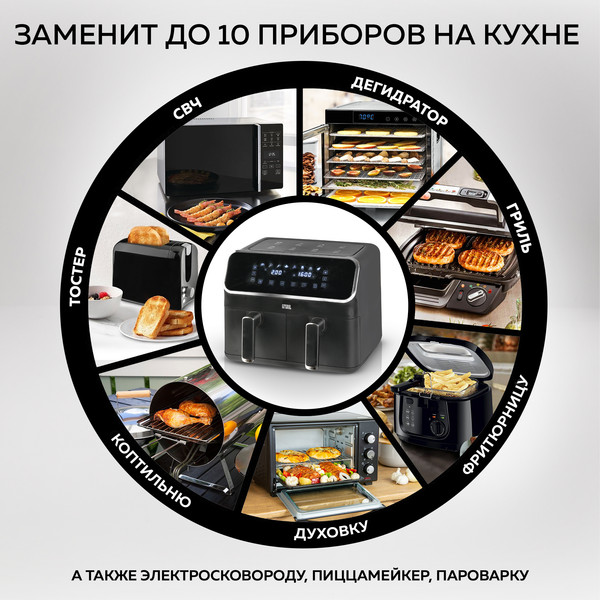 Изображение товара Аэрогриль GFGRIL GFA-8000