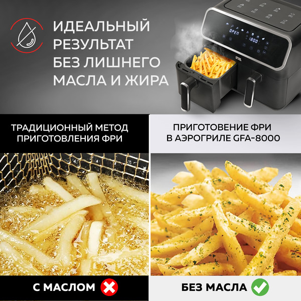 Изображение товара Аэрогриль GFGRIL GFA-8000