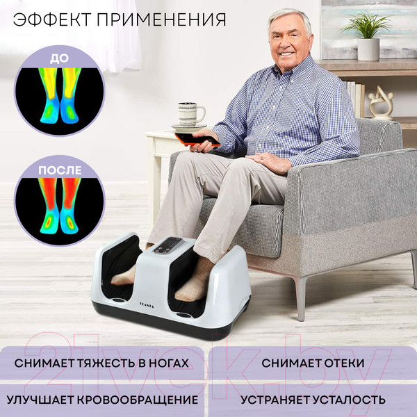 Изображение товара Массажер электронный PLANTA MF-4W