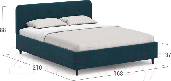 Изображение товара Двуспальная кровать Moon Family 1253 / MF010543