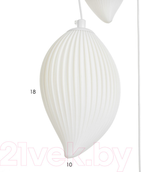 Изображение товара Люстра BayerLux Манго / 9626177 (белый)