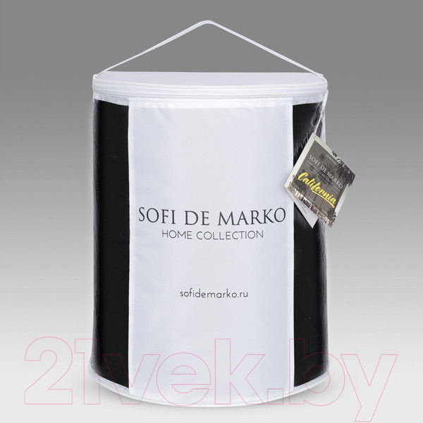 Изображение товара Одеяло Sofi de Marko California 195x215 / Од-Кл-195х215чер (черный)