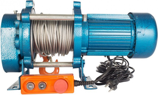 Изображение товара Лебедка электрическая TOR ЛЭК-300 E21 KCD 300кг 220 В с канатом 30 м (T) / 1026400