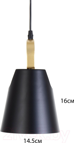 Изображение товара Потолочный светильник BayerLux Санса / 9717781 (черный)